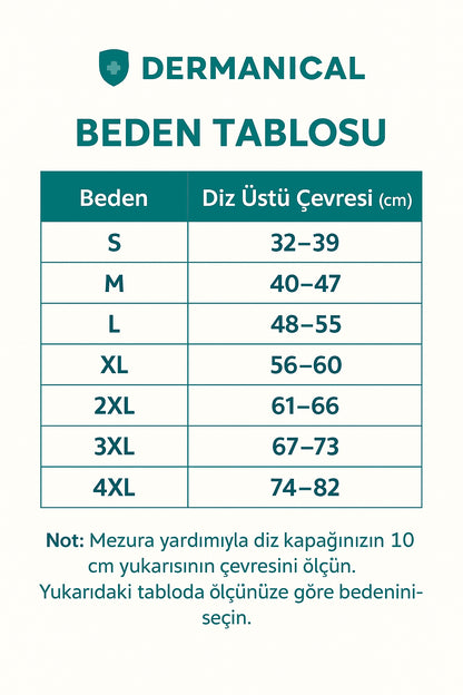 Dermanical™ - Premium Bambu Kompresyon Dizlik